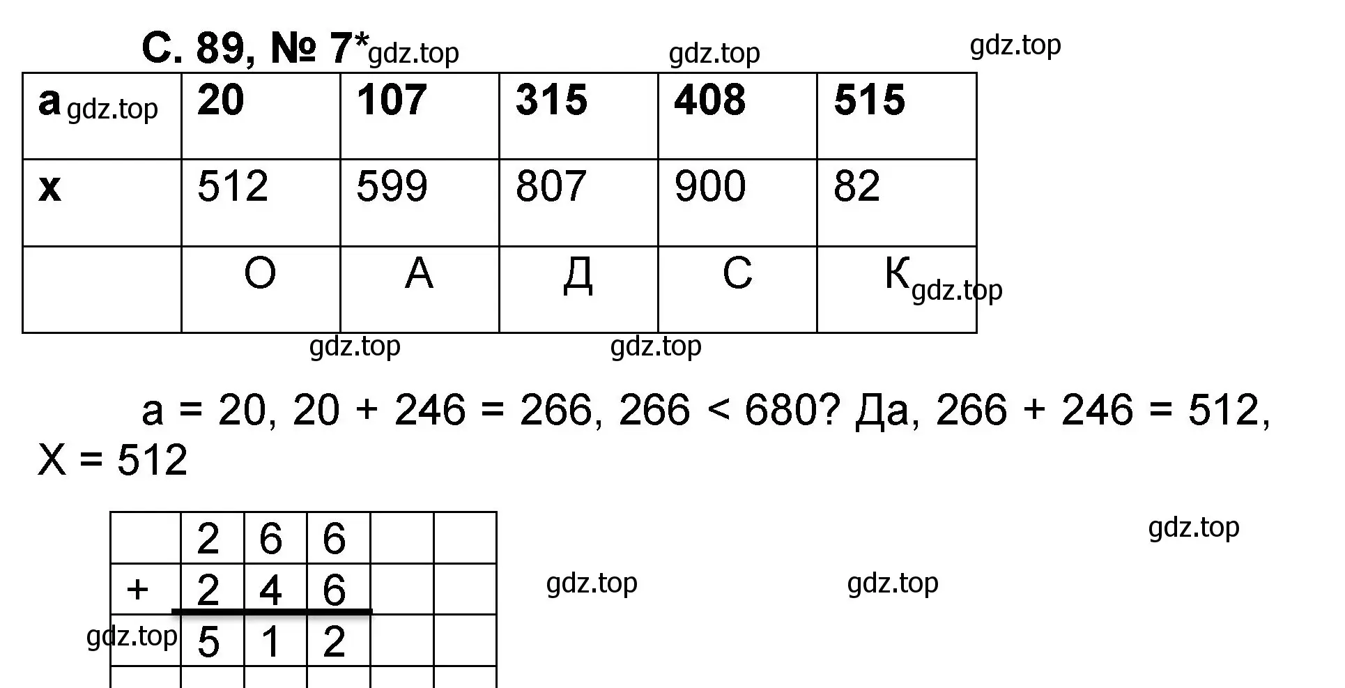 Решение номер 7 (страница 89) гдз по математике 2 класс Петерсон, учебник 3 часть