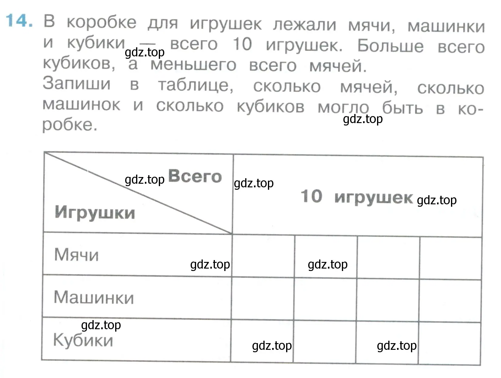 Условие номер 14 (страница 61) гдз по математике 2 класс Волкова, тетрадь учебных достижений