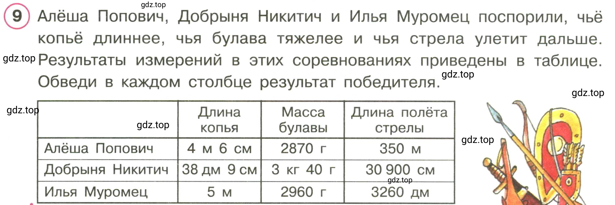 Условие номер 9 (страница 4) гдз по математике 3 класс Петерсон, рабочая тетрадь 2 часть