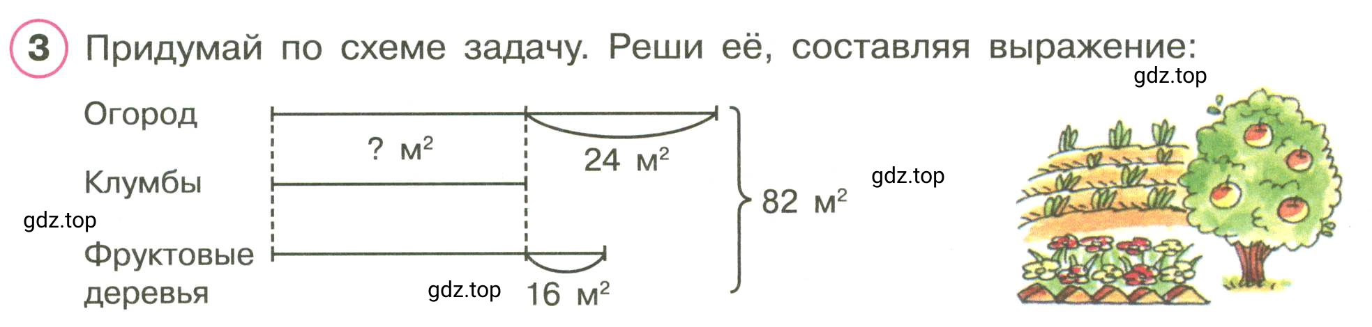 Условие номер 3 (страница 47) гдз по математике 3 класс Петерсон, рабочая тетрадь 2 часть