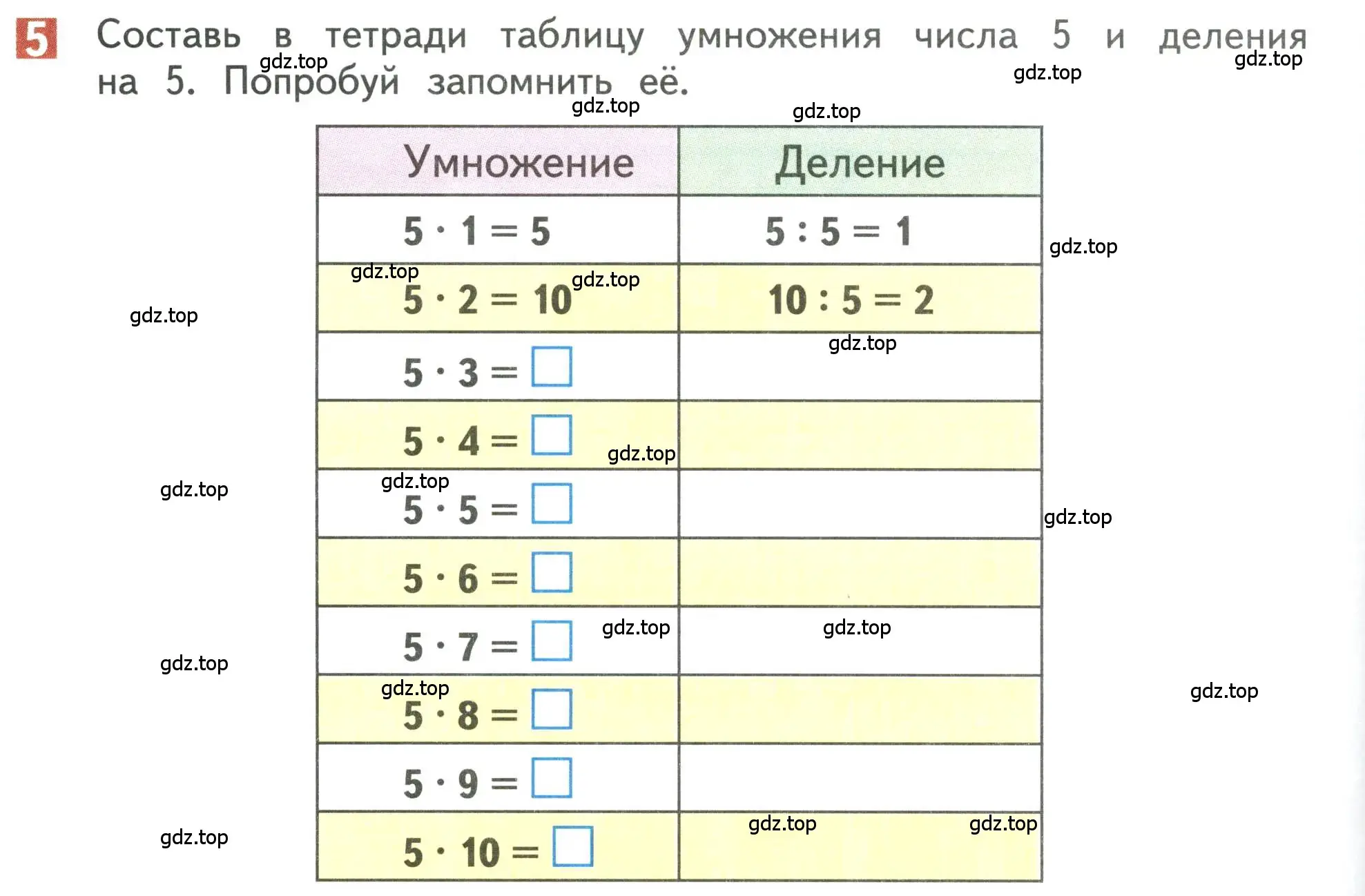 Условие номер 5 (страница 102) гдз по математике 3 класс Дорофеев, Миракова, учебник 1 часть