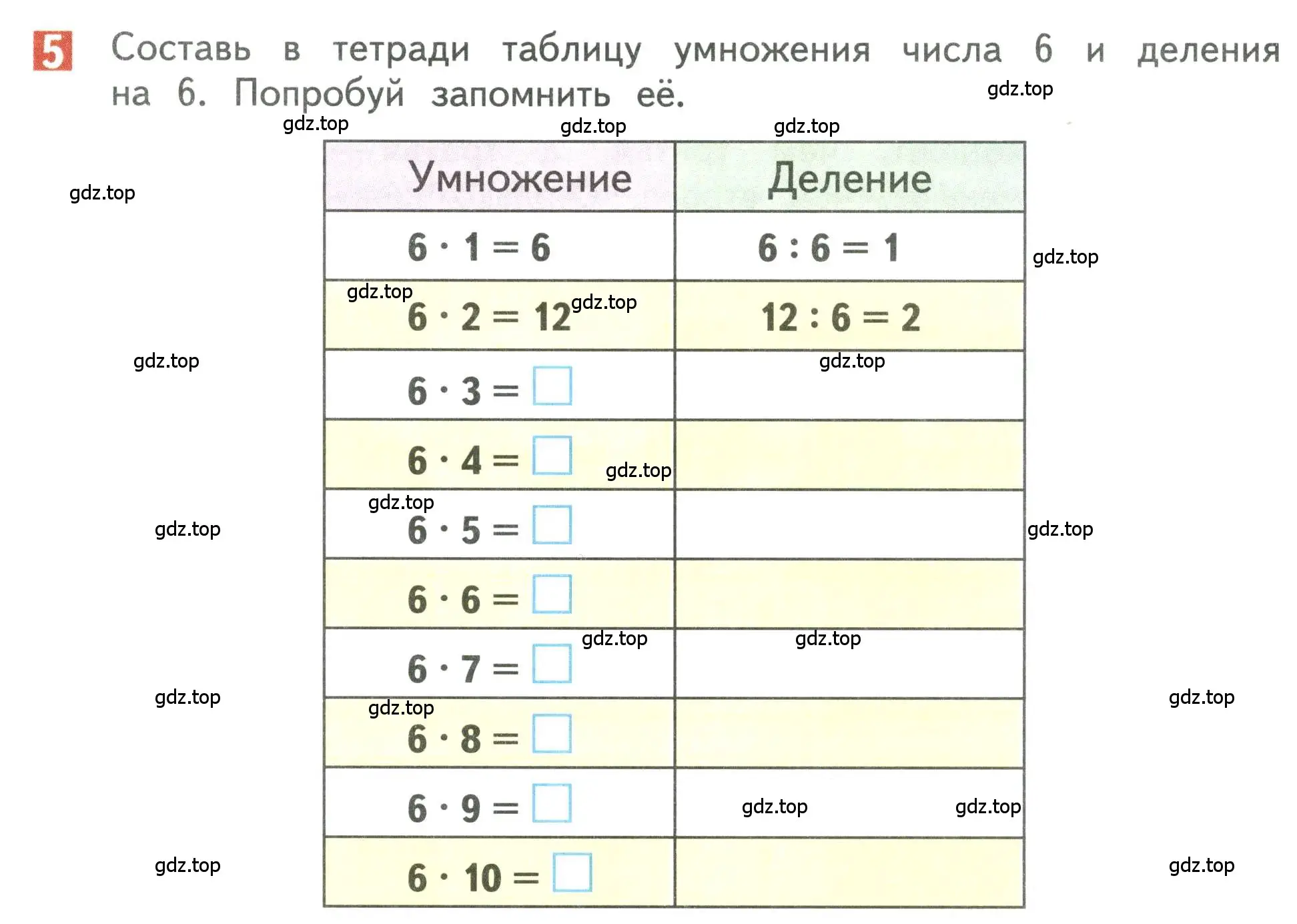 Условие номер 5 (страница 107) гдз по математике 3 класс Дорофеев, Миракова, учебник 1 часть