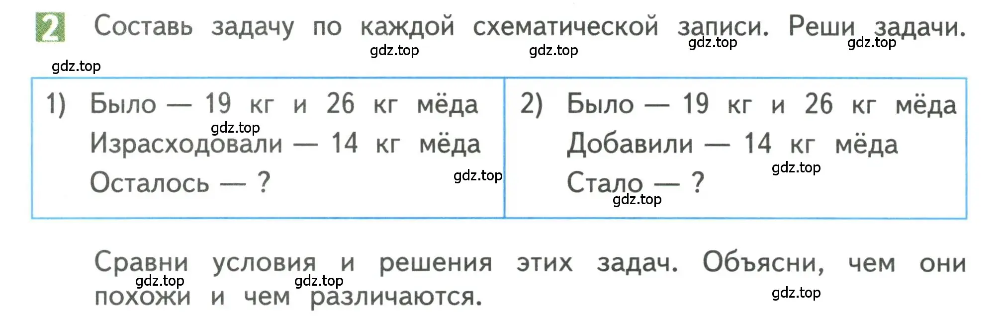 Условие номер 2 (страница 26) гдз по математике 3 класс Дорофеев, Миракова, учебник 1 часть