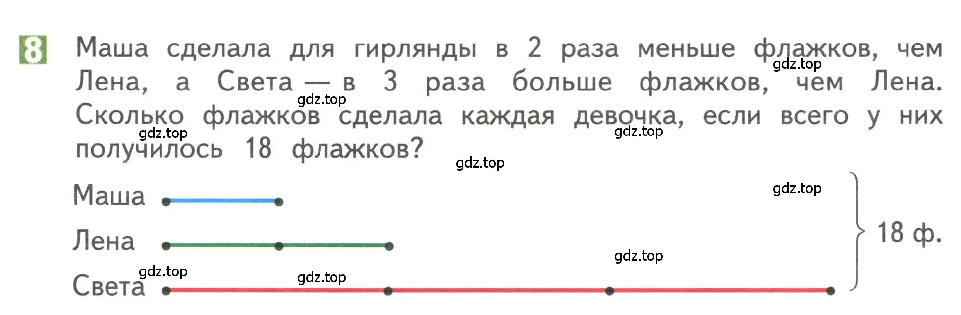 Условие номер 8 (страница 65) гдз по математике 3 класс Дорофеев, Миракова, учебник 1 часть