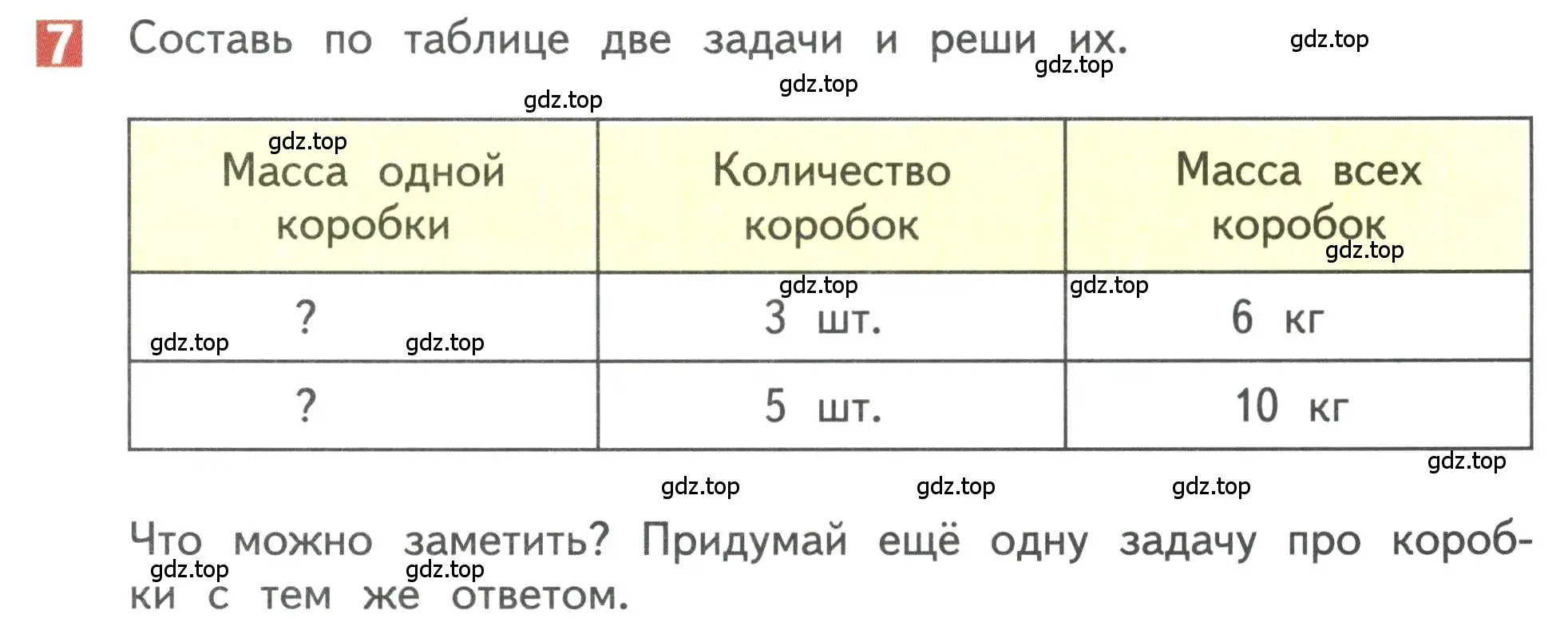 Условие номер 7 (страница 93) гдз по математике 3 класс Дорофеев, Миракова, учебник 1 часть