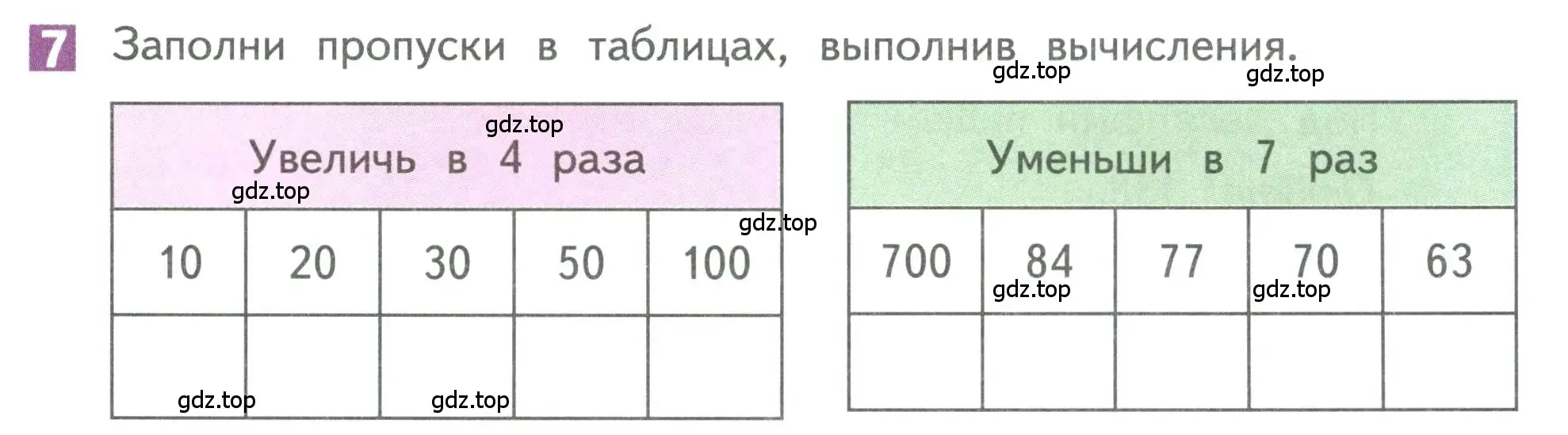 Условие номер 7 (страница 114) гдз по математике 3 класс Дорофеев, Миракова, учебник 2 часть