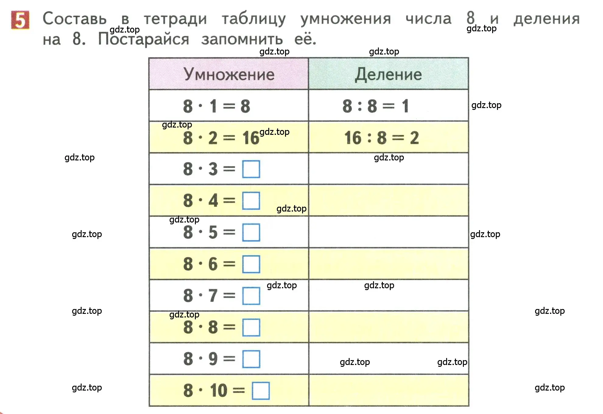 Условие номер 5 (страница 12) гдз по математике 3 класс Дорофеев, Миракова, учебник 2 часть