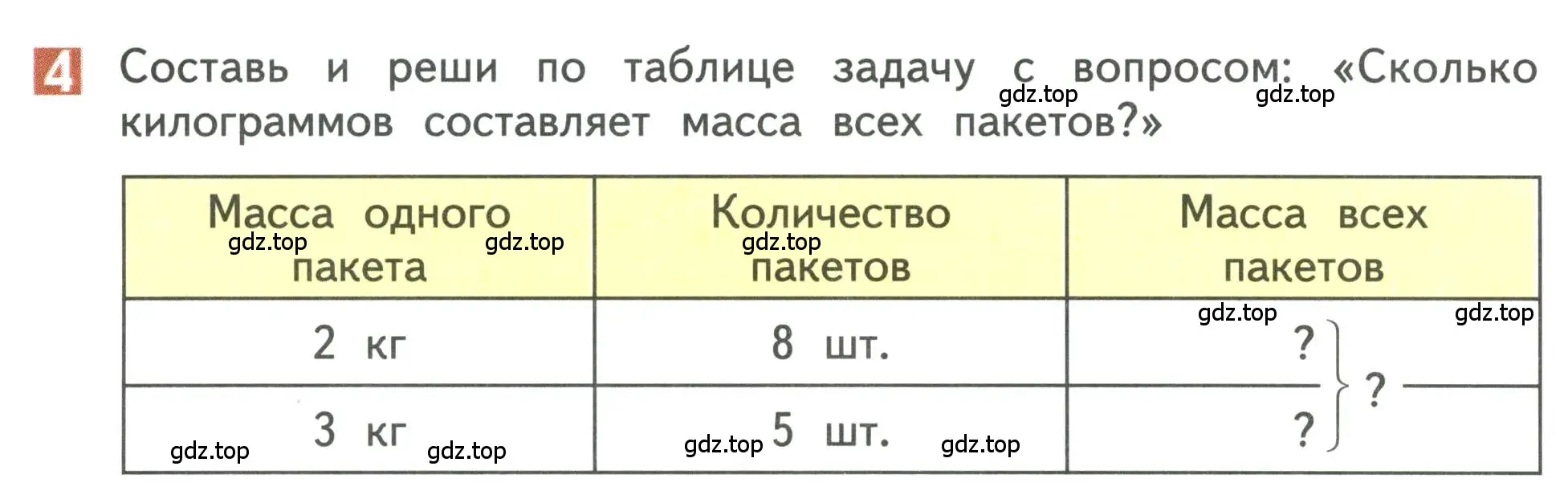 Условие номер 4 (страница 22) гдз по математике 3 класс Дорофеев, Миракова, учебник 2 часть