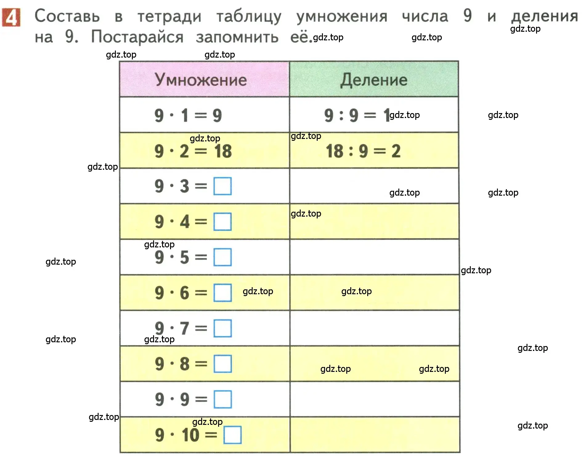 Условие номер 4 (страница 23) гдз по математике 3 класс Дорофеев, Миракова, учебник 2 часть