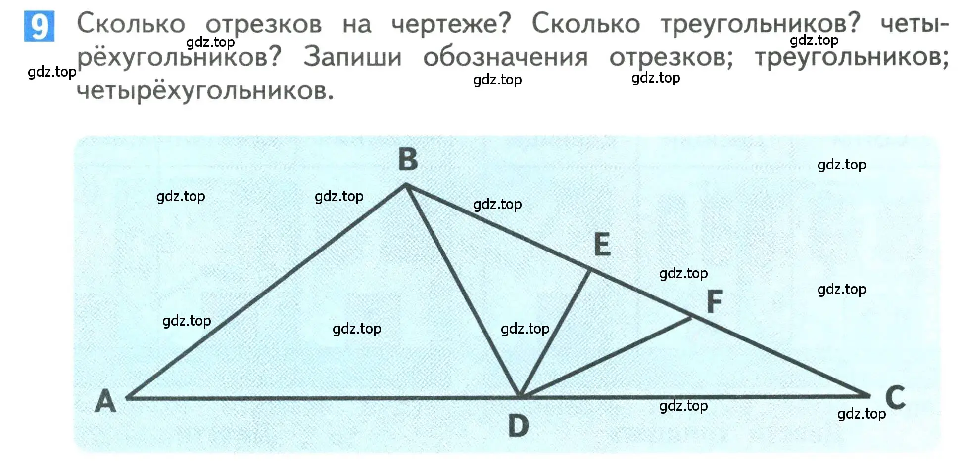 Условие номер 9 (страница 57) гдз по математике 3 класс Дорофеев, Миракова, учебник 2 часть