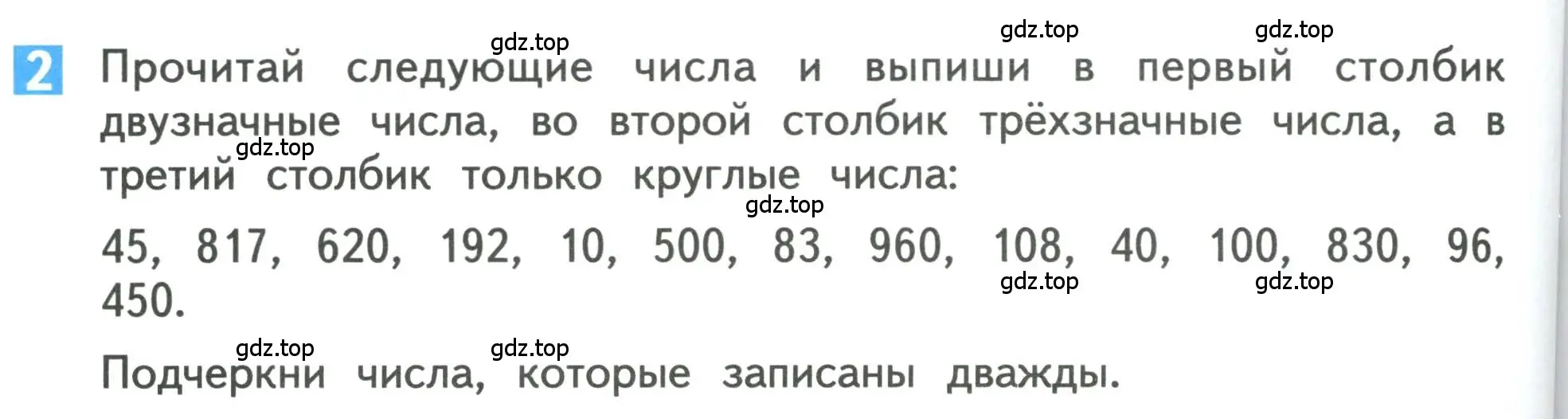 Условие номер 2 (страница 66) гдз по математике 3 класс Дорофеев, Миракова, учебник 2 часть