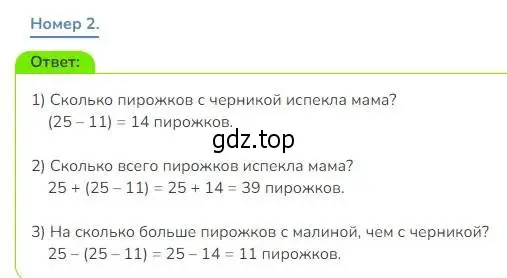 Решение номер 2 (страница 15) гдз по математике 3 класс Дорофеев, Миракова, учебник 1 часть