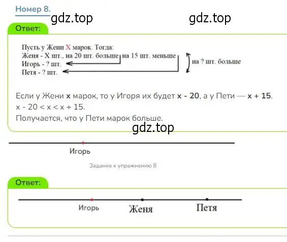 Решение номер 8 (страница 7) гдз по математике 3 класс Дорофеев, Миракова, учебник 1 часть