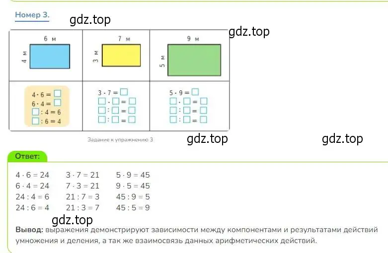 Решение номер 3 (страница 78) гдз по математике 3 класс Дорофеев, Миракова, учебник 2 часть