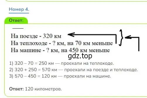 Решение номер 4 (страница 87) гдз по математике 3 класс Дорофеев, Миракова, учебник 2 часть