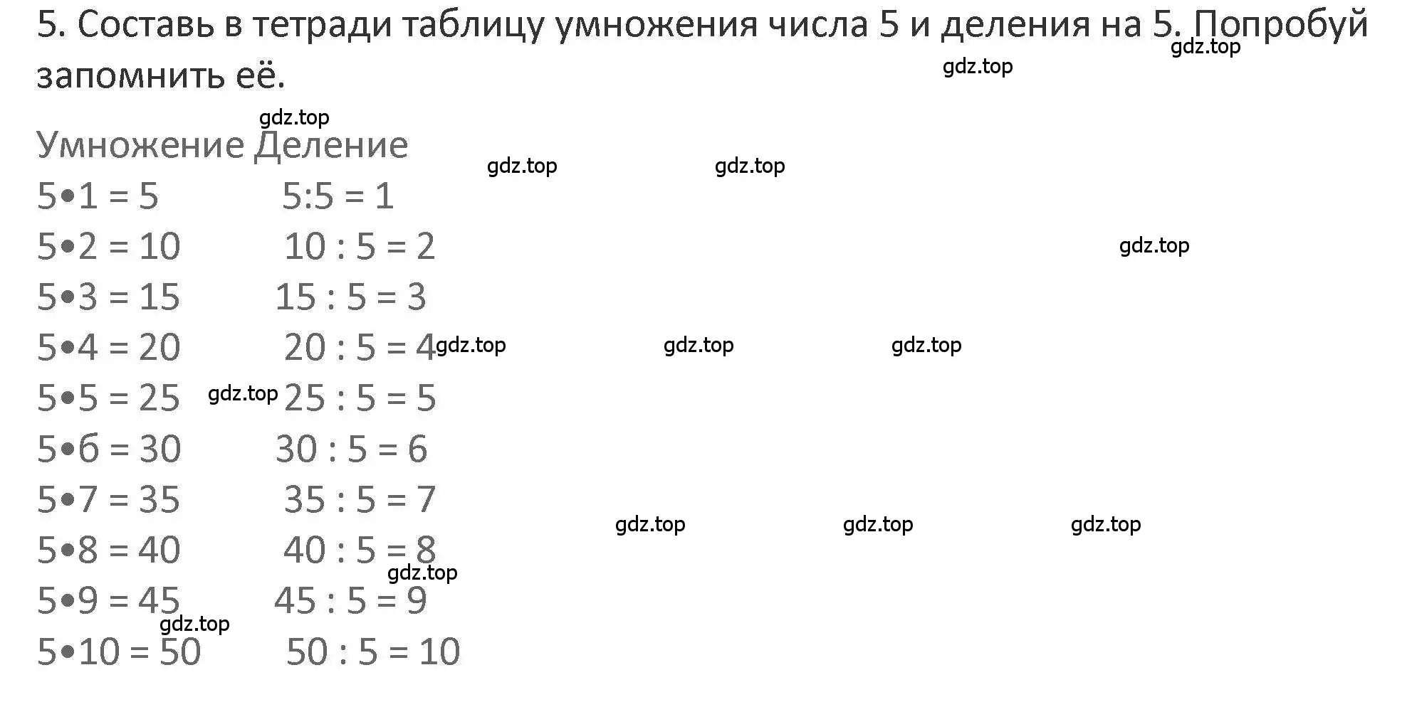 Решение 2. номер 5 (страница 102) гдз по математике 3 класс Дорофеев, Миракова, учебник 1 часть