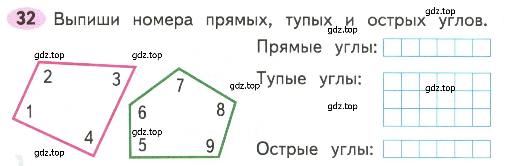 Условие номера 32 (страница 14) гдз по математике 3 класс Моро, Волкова, рабочая тетрадь 1 часть