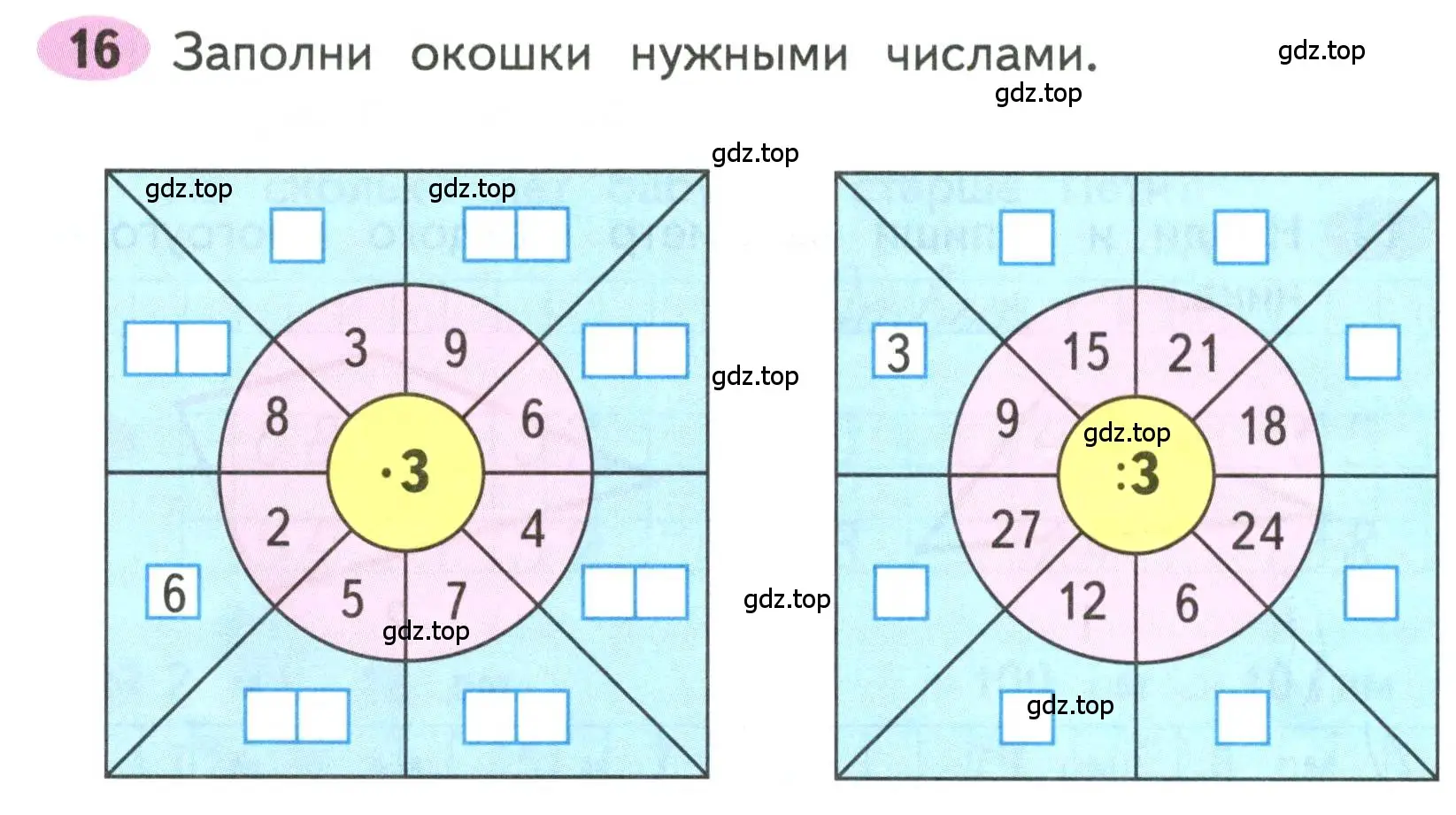 Условие номера 16 (страница 22) гдз по математике 3 класс Моро, Волкова, рабочая тетрадь 1 часть