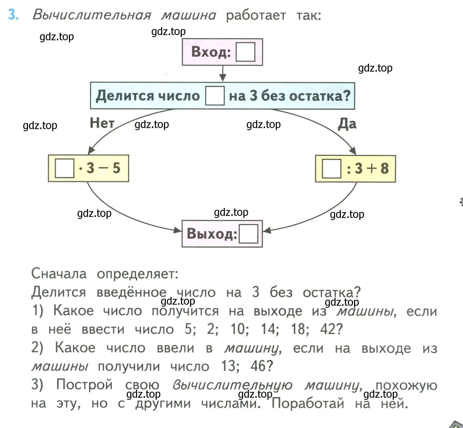 Условие номер 3 (страница 57) гдз по математике 3 класс Моро, Бантова, учебник 2 часть