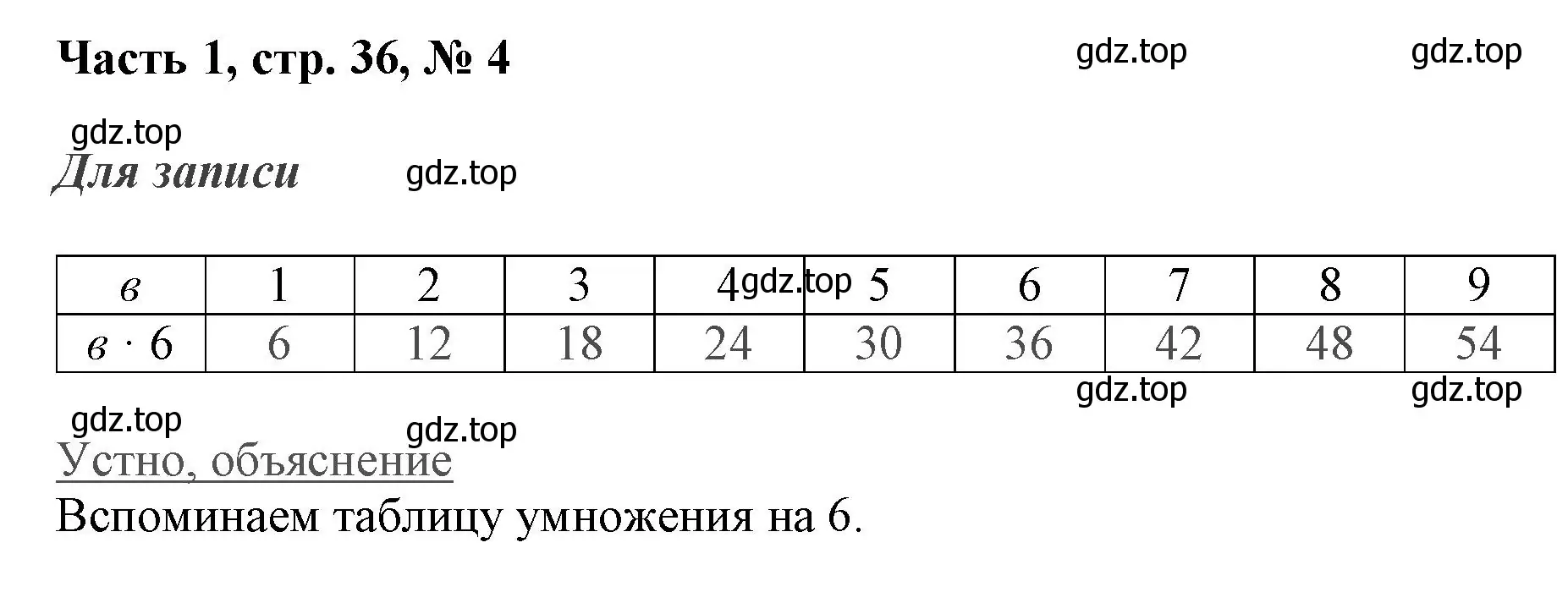 Решение номер 4 (страница 36) гдз по математике 3 класс Моро, Бантова, учебник 1 часть