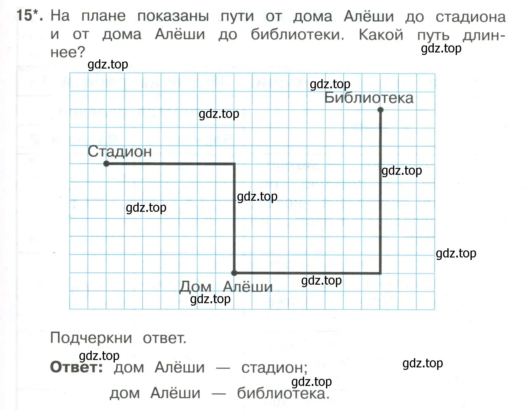 Условие номер 15 (страница 55) гдз по математике 3 класс Волкова, тетрадь учебных достижений