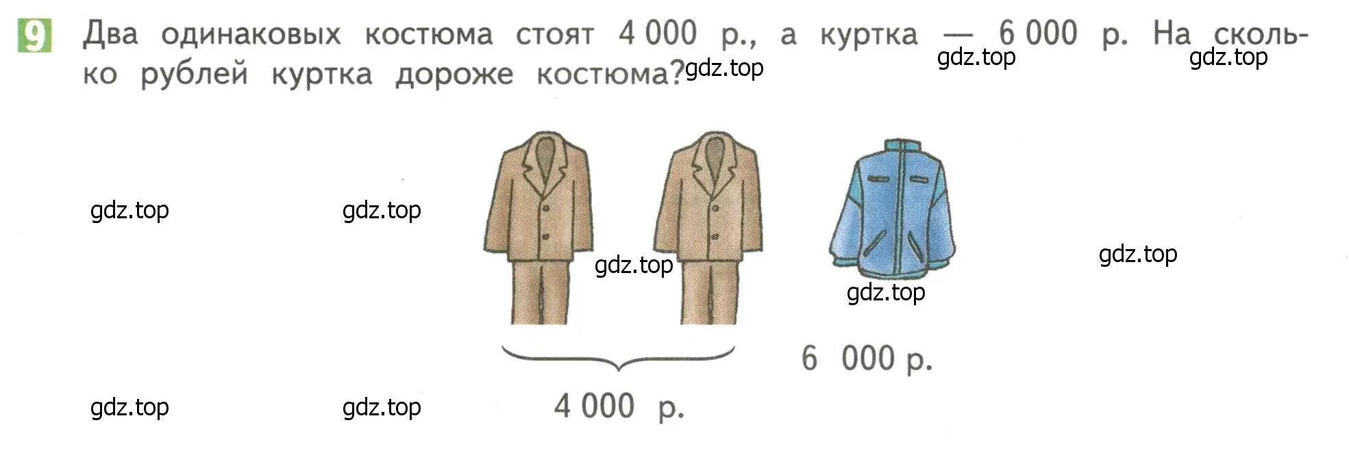 Условие номер 9 (страница 99) гдз по математике 4 класс Дорофеев, Миракова, учебник 1 часть