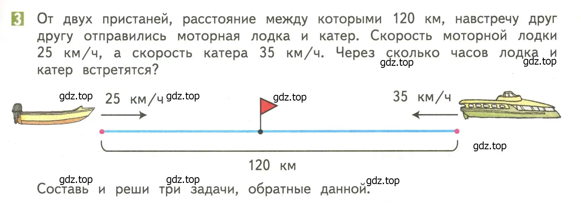 Условие номер 3 (страница 40) гдз по математике 4 класс Дорофеев, Миракова, учебник 2 часть