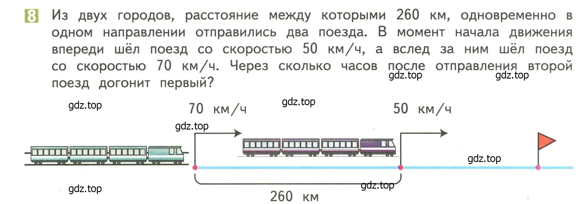 Условие номер 8 (страница 85) гдз по математике 4 класс Дорофеев, Миракова, учебник 2 часть