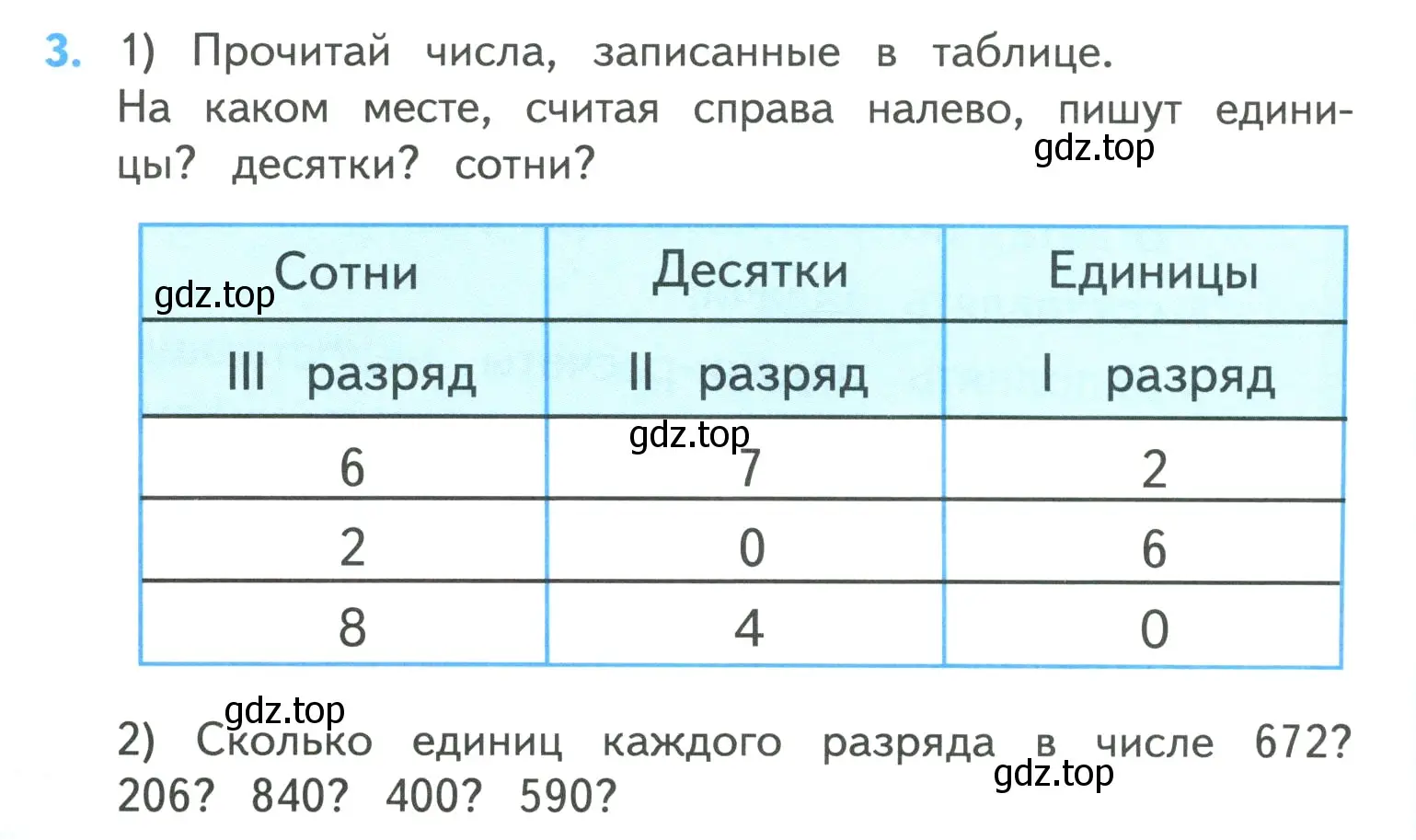 Условие номер 3 (страница 4) гдз по математике 4 класс Моро, Бантова, учебник 1 часть