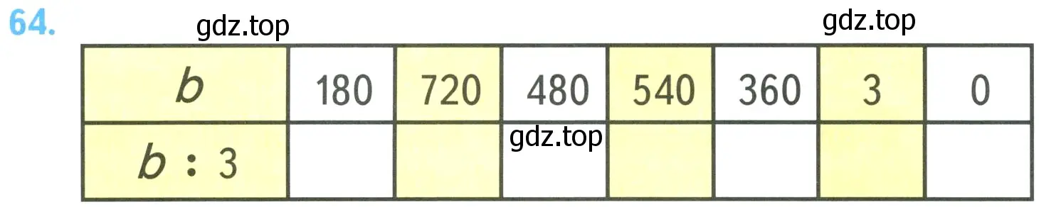 Условие номер 64 (страница 13) гдз по математике 4 класс Моро, Бантова, учебник 1 часть
