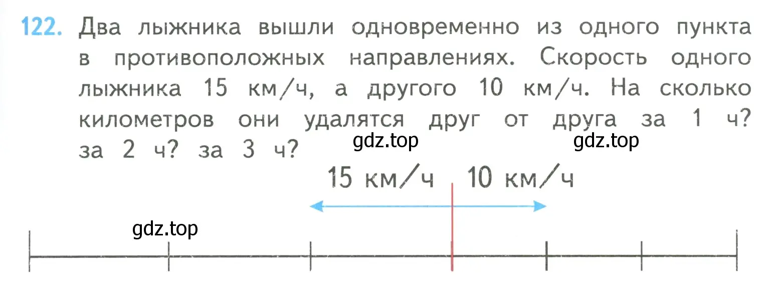 Условие номер 122 (страница 33) гдз по математике 4 класс Моро, Бантова, учебник 2 часть