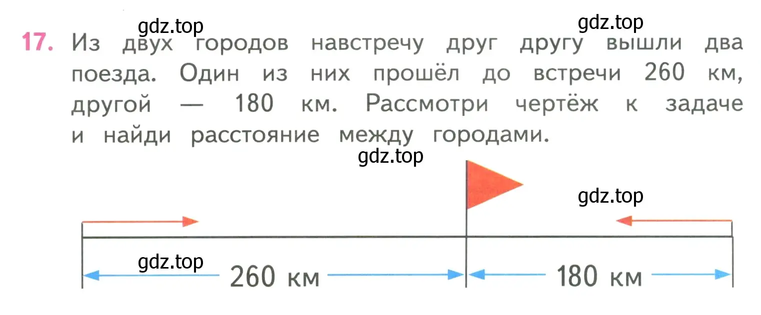 Условие номер 17 (страница 72) гдз по математике 4 класс Моро, Бантова, учебник 1 часть