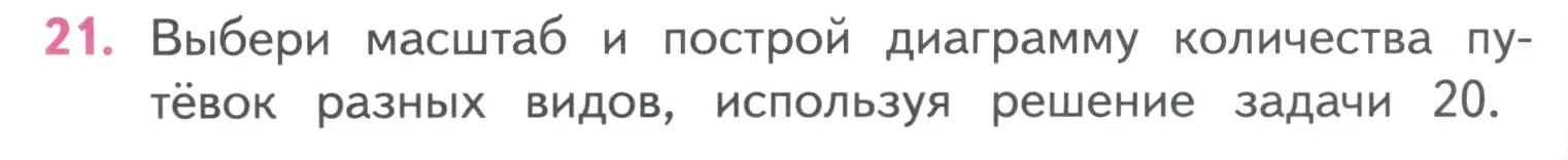 Условие номер 21 (страница 72) гдз по математике 4 класс Моро, Бантова, учебник 1 часть