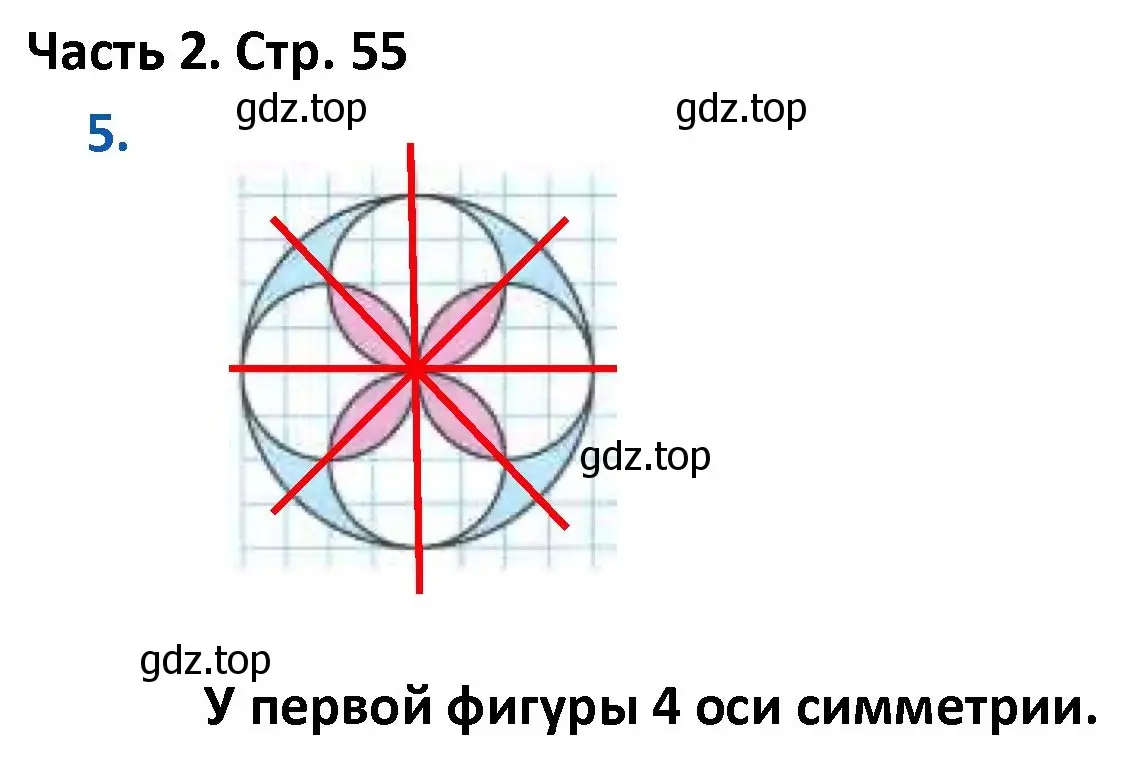 Решение номер 5 (страница 55) гдз по математике 4 класс Моро, Бантова, учебник 2 часть