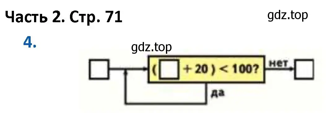 Решение номер 4 (страница 71) гдз по математике 4 класс Моро, Бантова, учебник 2 часть