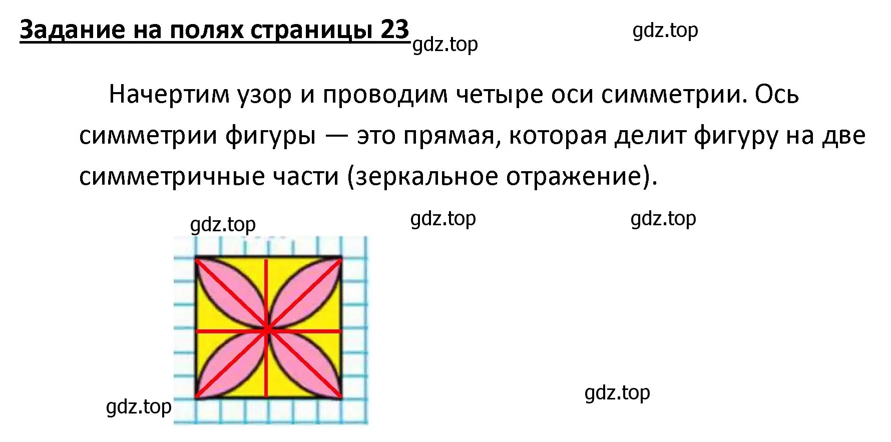 Решение  Задание на полях (страница 23) гдз по математике 4 класс Моро, Бантова, учебник 2 часть