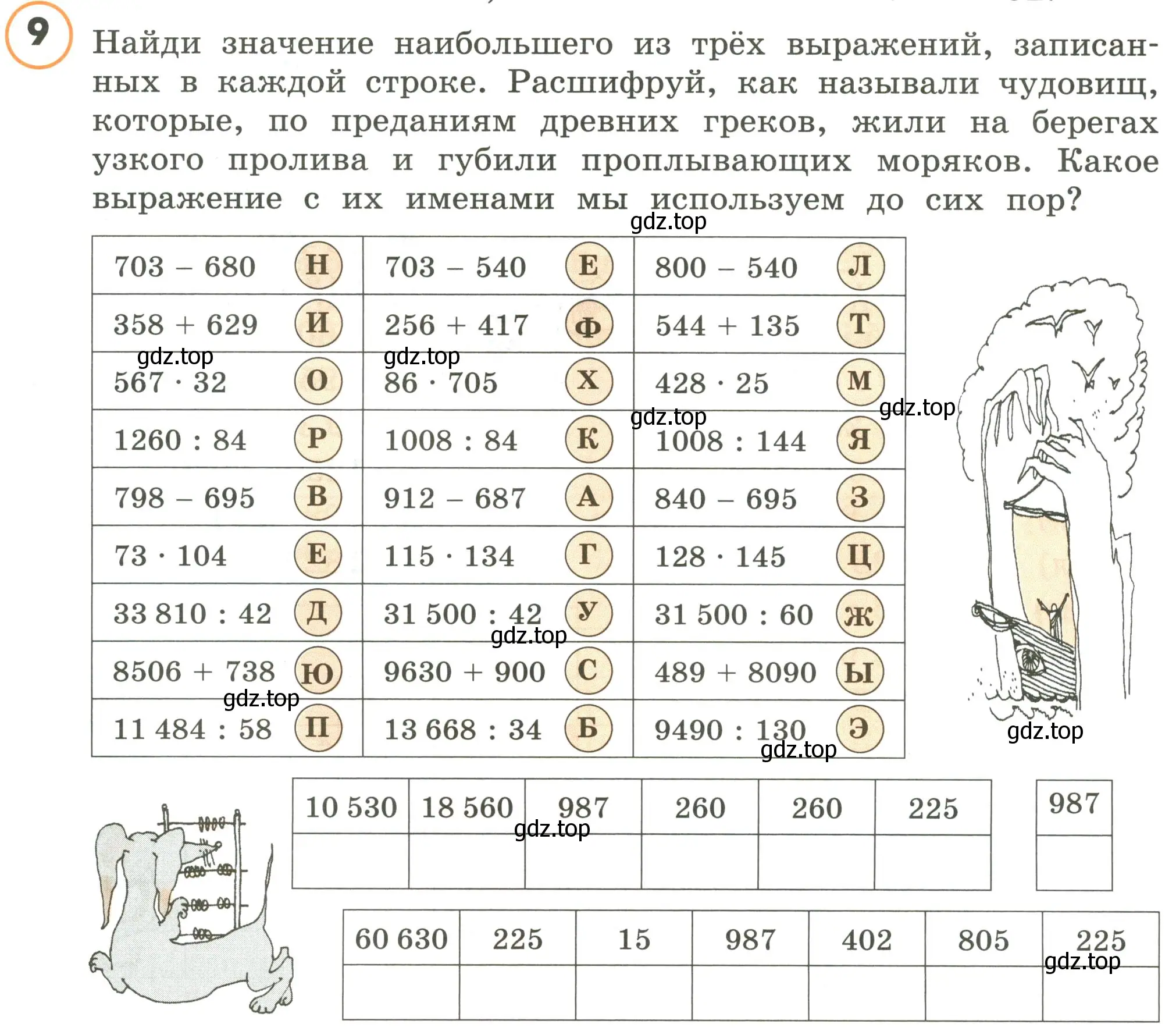 Условие номер 9 (страница 99) гдз по математике 4 класс Петерсон, учебник 2 часть