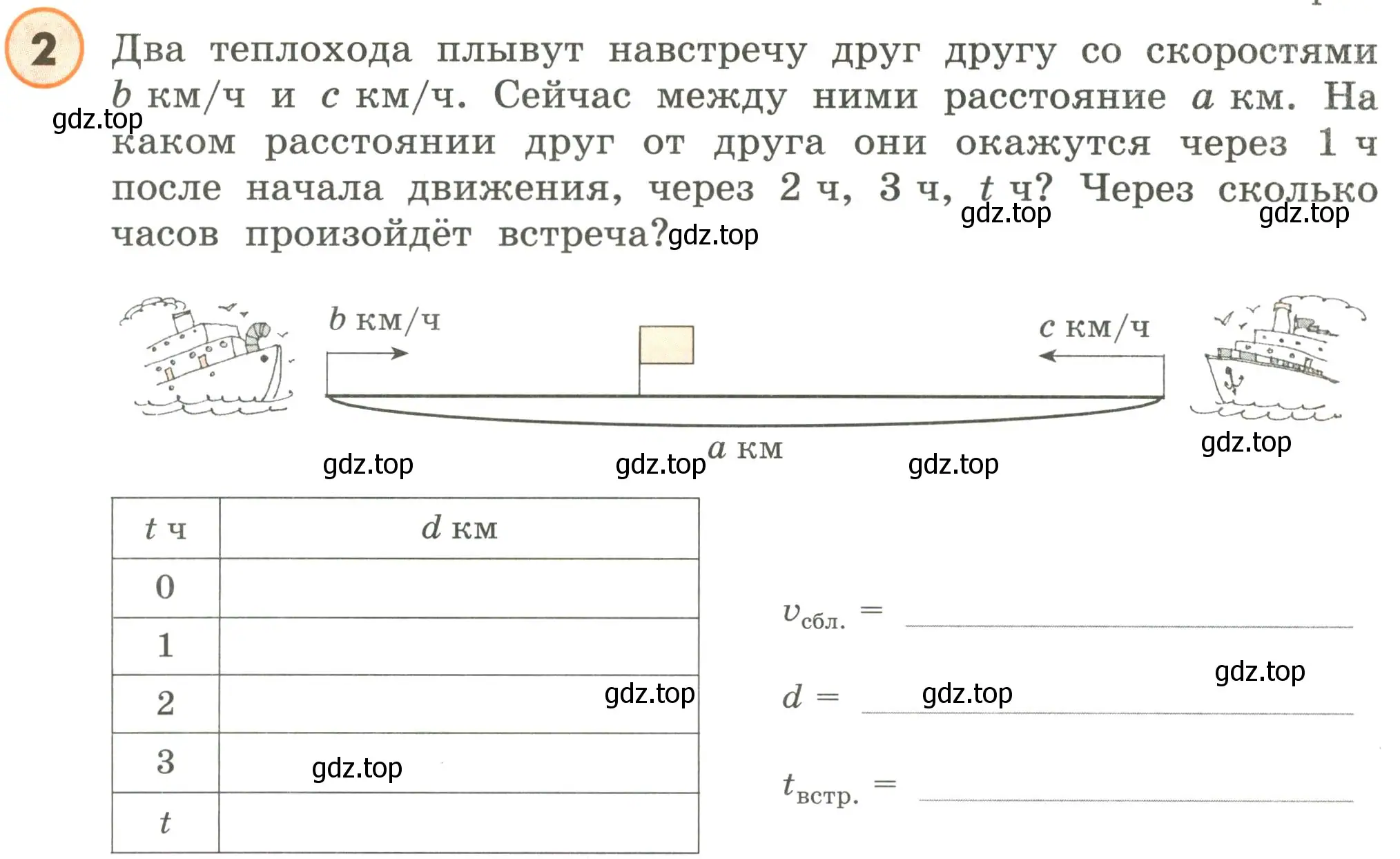 Условие номер 2 (страница 105) гдз по математике 4 класс Петерсон, учебник 2 часть