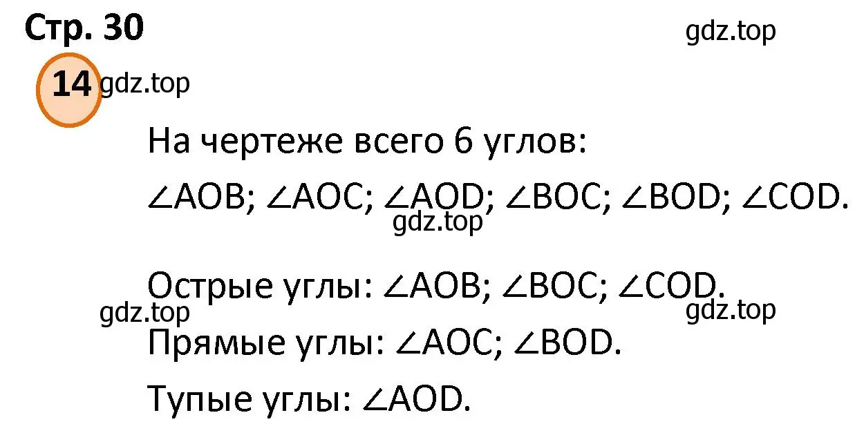 Решение номер 14 (страница 30) гдз по математике 4 класс Петерсон, учебник 1 часть