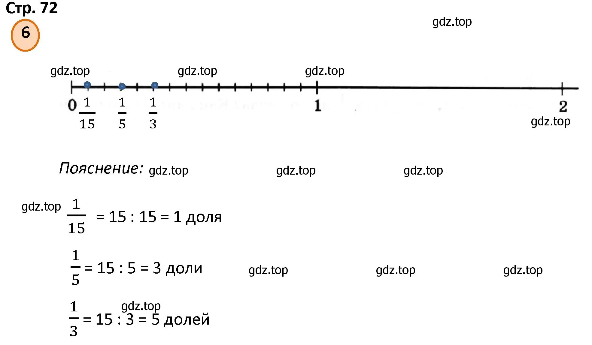 Решение номер 6 (страница 72) гдз по математике 4 класс Петерсон, учебник 1 часть