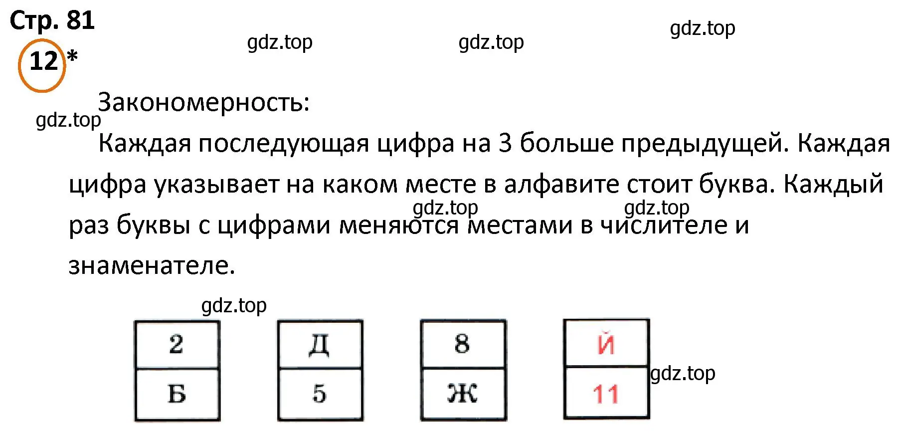 Решение номер 12 (страница 81) гдз по математике 4 класс Петерсон, учебник 1 часть