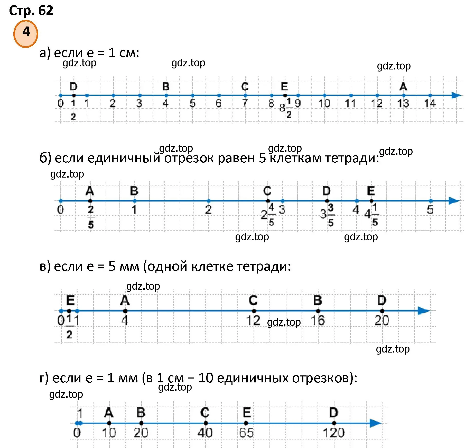 Решение номер 4 (страница 62) гдз по математике 4 класс Петерсон, учебник 2 часть