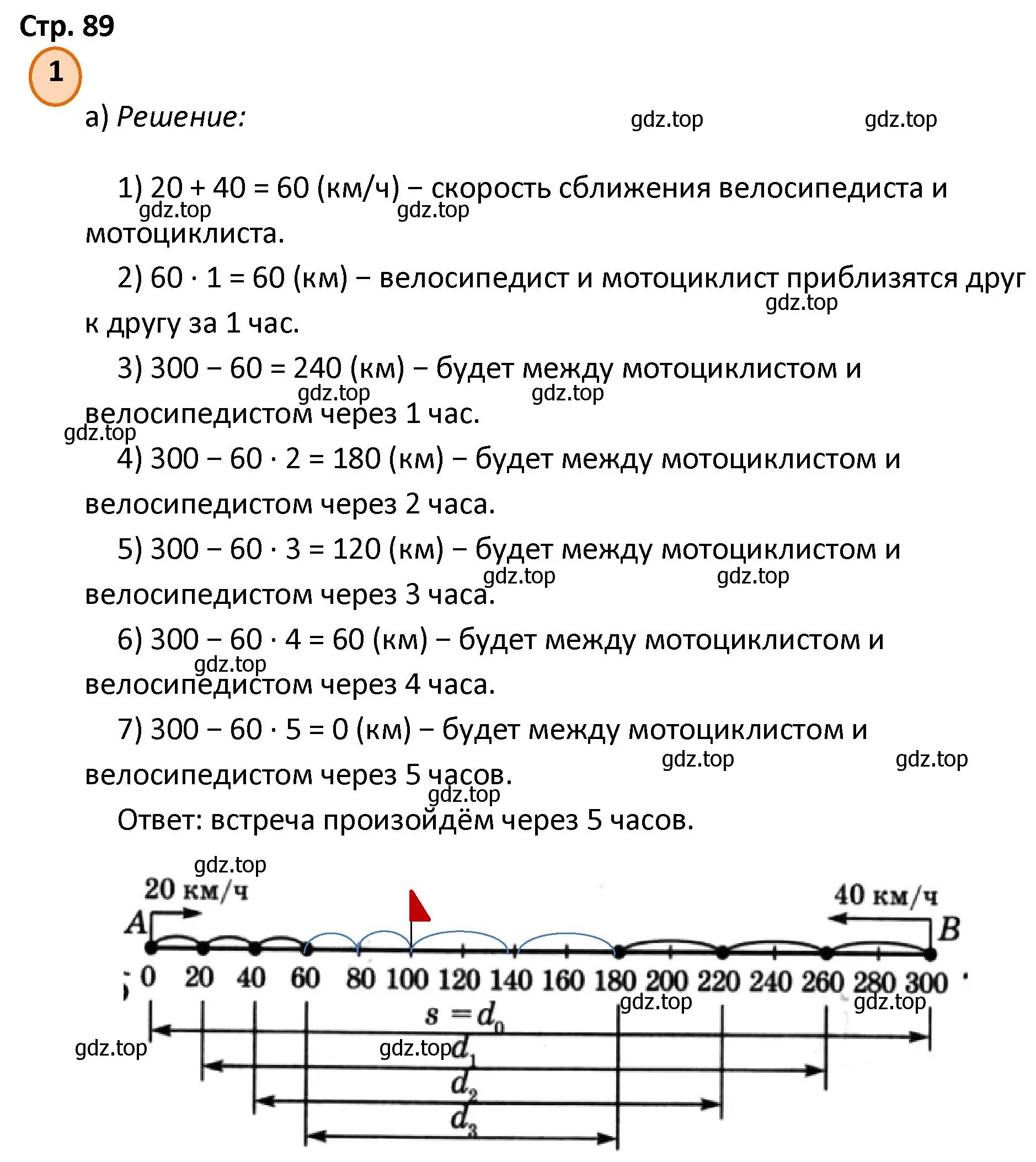 Решение номер 1 (страница 89) гдз по математике 4 класс Петерсон, учебник 2 часть