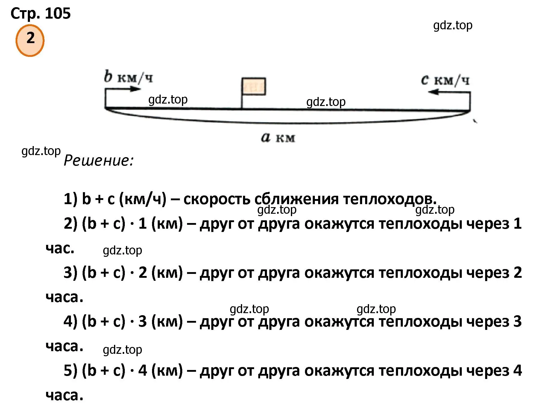 Решение номер 2 (страница 105) гдз по математике 4 класс Петерсон, учебник 2 часть