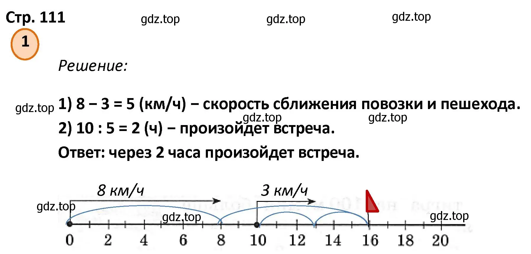 Решение номер 1 (страница 111) гдз по математике 4 класс Петерсон, учебник 2 часть