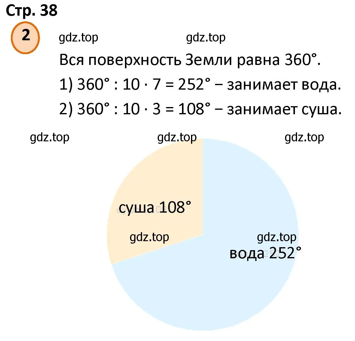 Решение номер 2 (страница 38) гдз по математике 4 класс Петерсон, учебник 3 часть