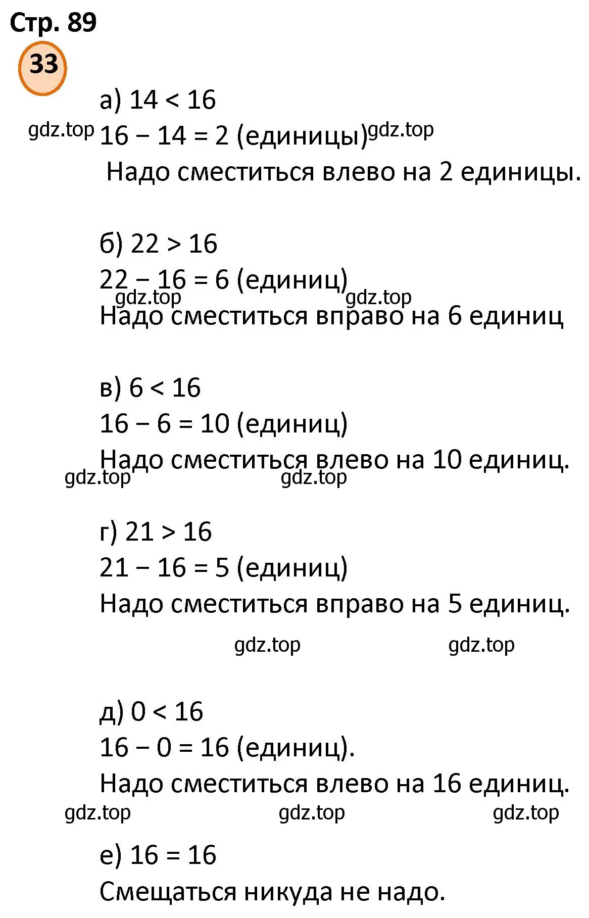 Решение номер 33 (страница 89) гдз по математике 4 класс Петерсон, учебник 3 часть