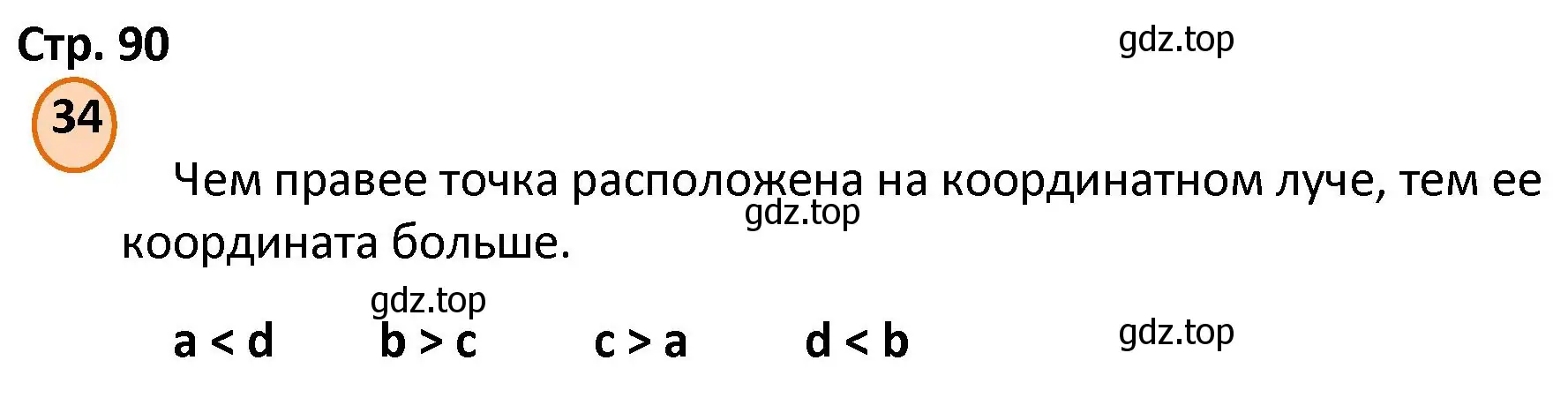 Решение номер 34 (страница 90) гдз по математике 4 класс Петерсон, учебник 3 часть