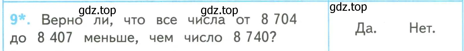 Условие номер 9 (страница 20) гдз по математике 4 класс Волкова, проверочные работы