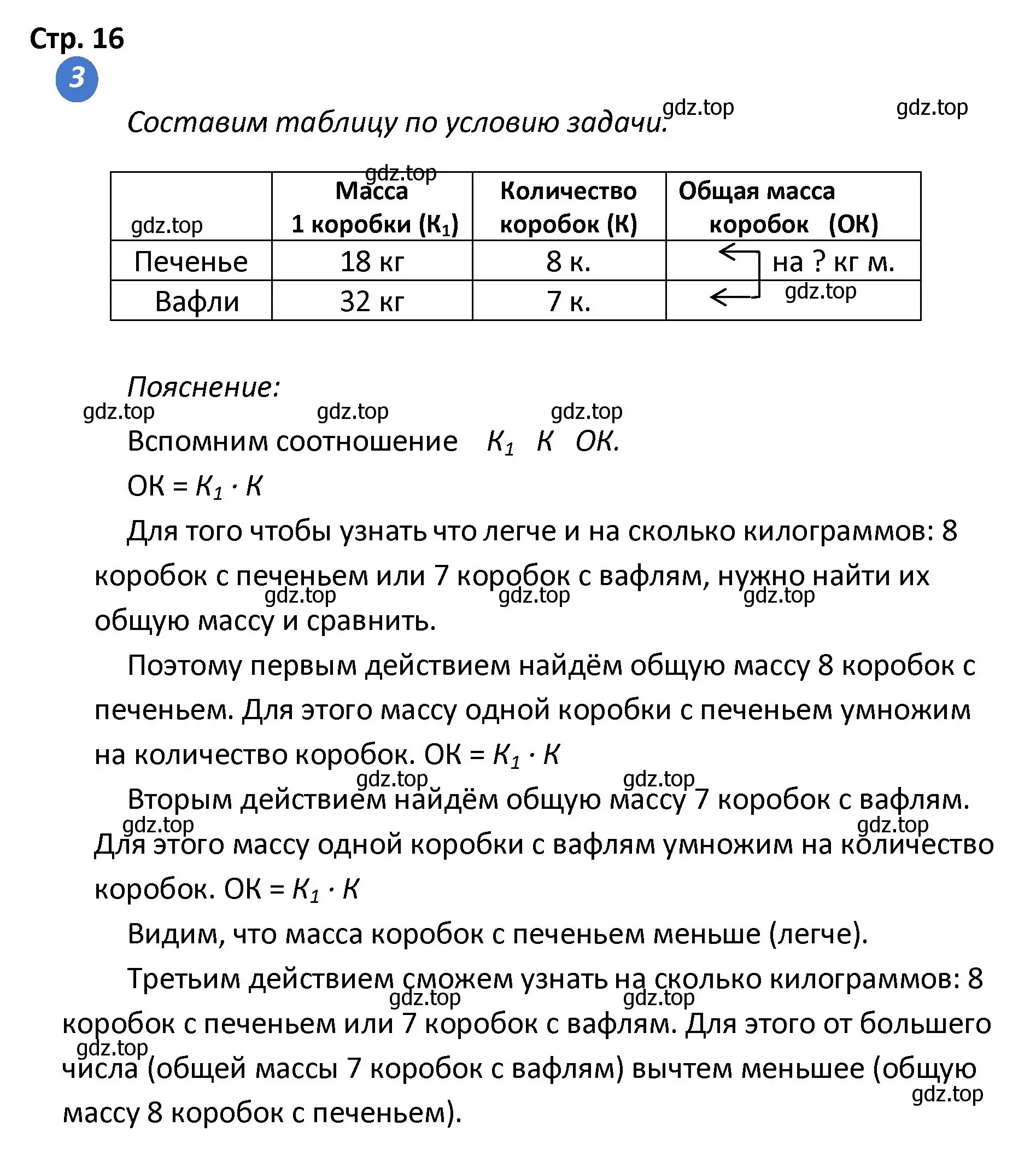 Решение номер 3 (страница 16) гдз по математике 4 класс Волкова, проверочные работы